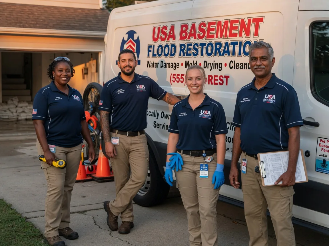 Basement Flood Cleanup company in Gallant, AL